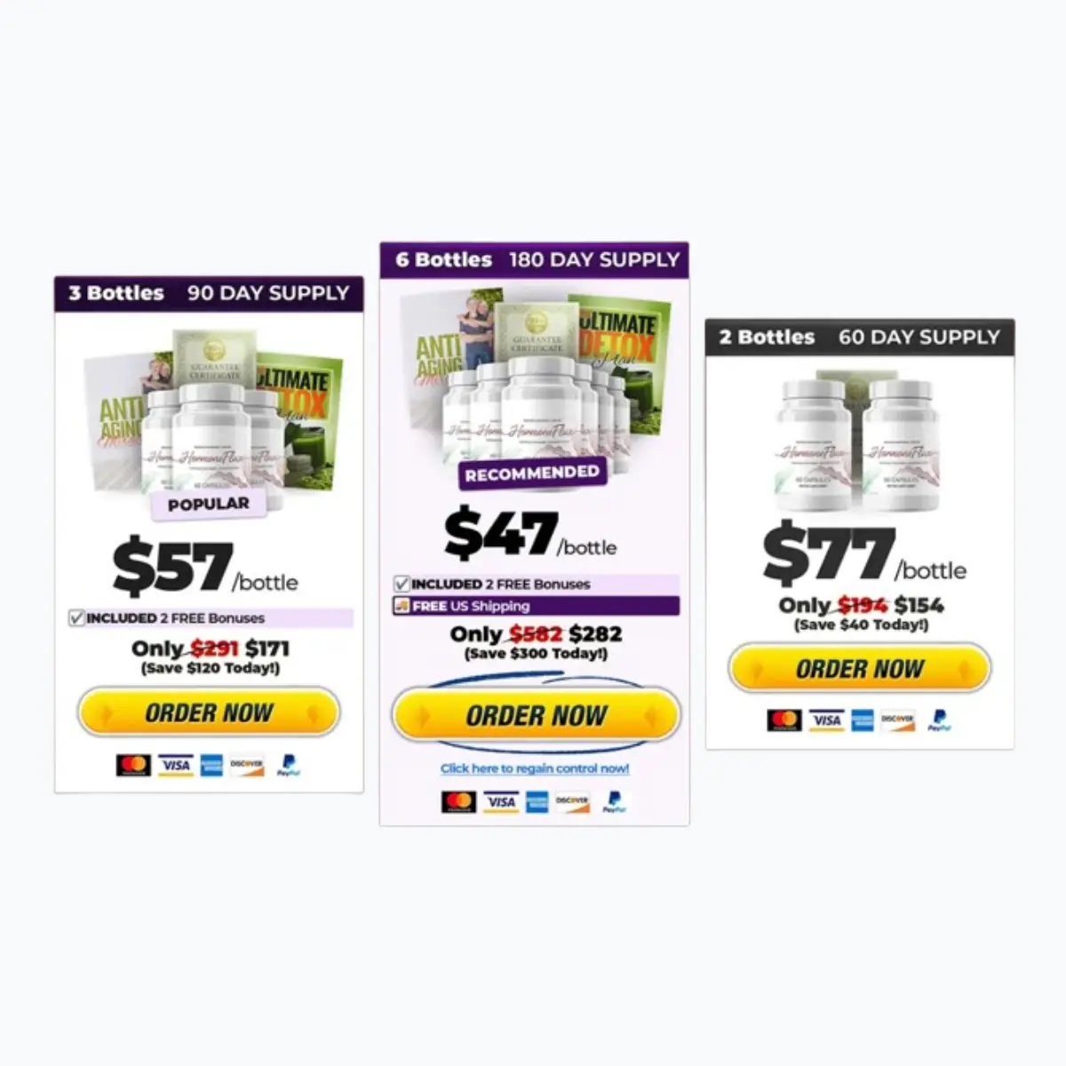 HormoneFlux Pricing